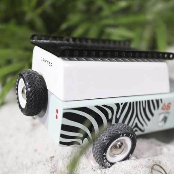 NWT Candylab Large Wood Truck Drifter Zebra - Picture 3 of 4